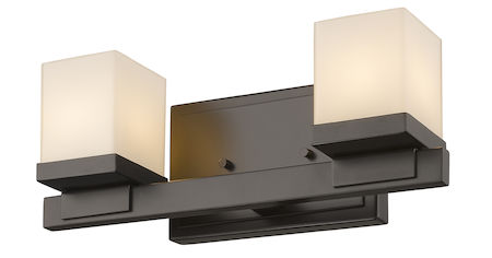 Z-Lite Cadiz 2 Light Vanity Light 1913-2V-BRZ-LED