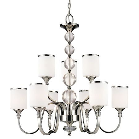 Z-Lite Cosmopolitan 9 Light Chandelier 307-9-CH
