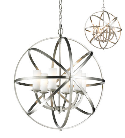 Z-Lite Aranya 6 Light Pendant 6017-6L-BN