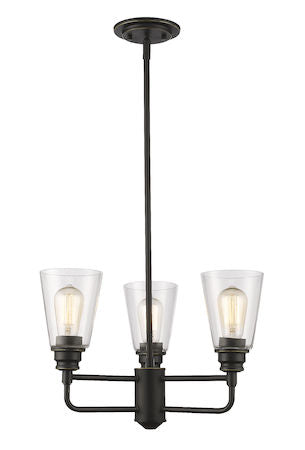 Z-Lite Annora 3 Light Chandelier 428-3-OB