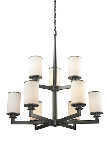 Z-Lite Savannah 9 Light Chandelier 413-9