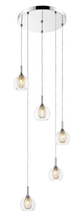 Z-Lite Auge 5 Light Pendant 905-5