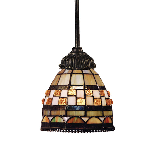 Mix-N-Match 1 Light Pendant In Classic Bronze