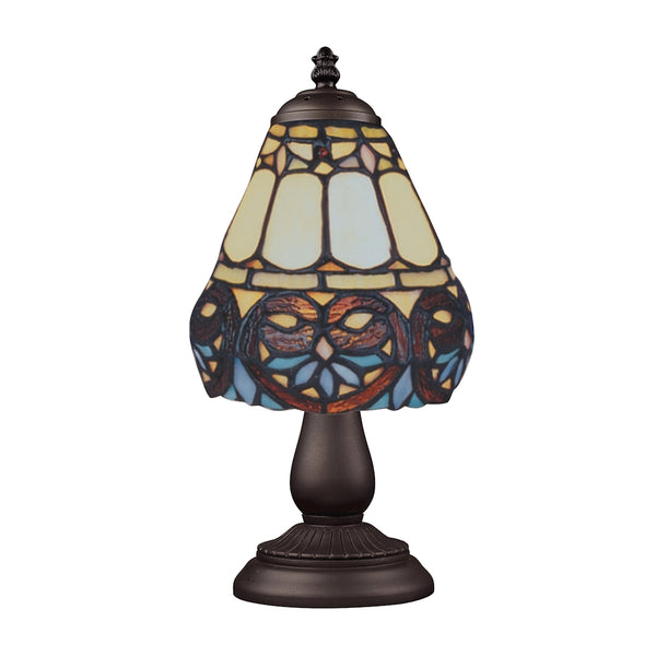 Mix-N-Match 1 Light Table Lamp In Tiffany Bronze