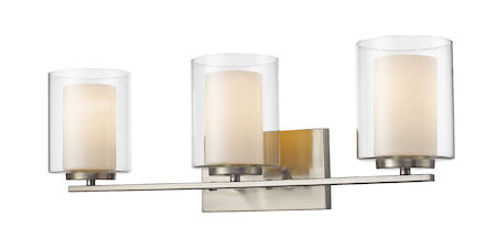 Z-Lite Willow 3 Light Vanity Light 426-3V-BN