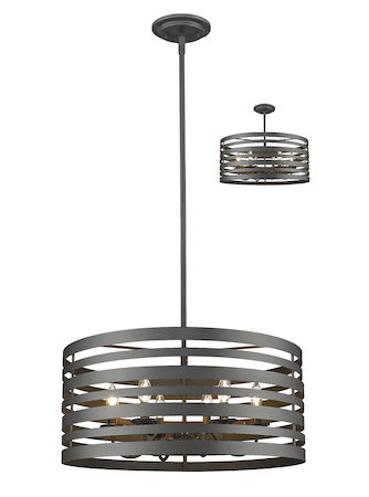 Z-Lite Memphis 6 Light Pendant 441-24BRZ