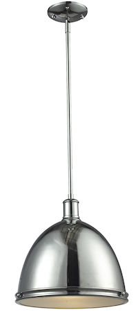 Z-Lite Mason 1 Light Pendant 711P13-CH