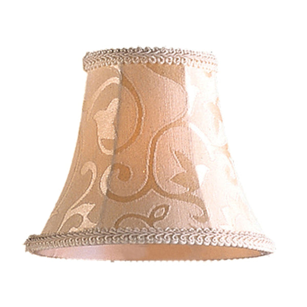 Elizabethan Mini Shade In Patterned Beige Fabric