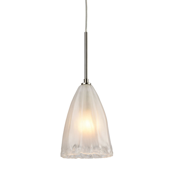 Calipsa 1 Light Pendant In Satin Nickel