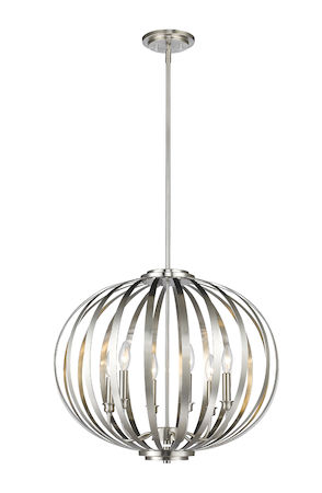 Z-Lite Moundou 6 Light Pendant 438-24BN