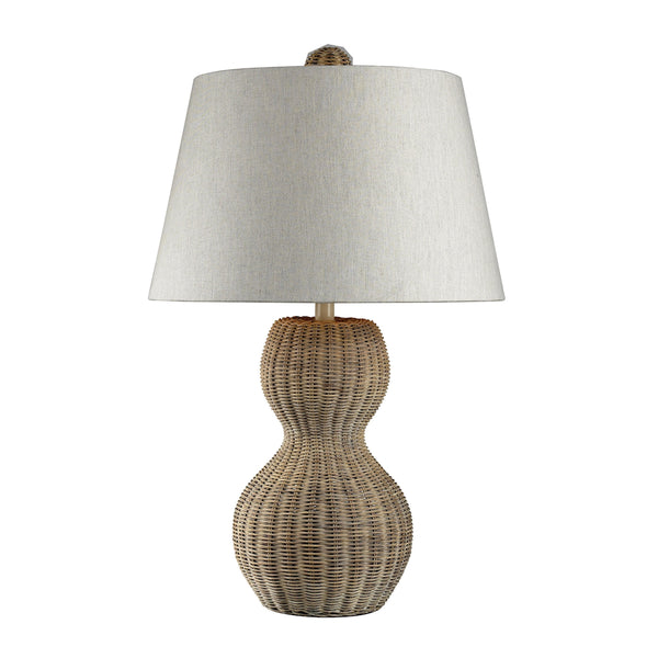 Sycamore Hill Rattan Table Lamp in Light Natural Finish