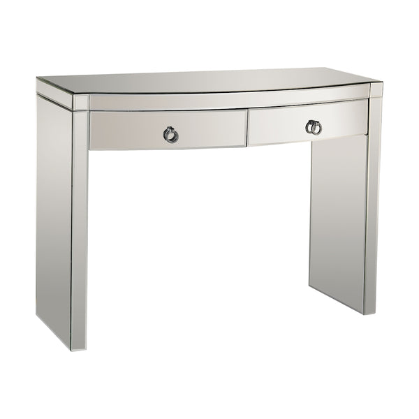 Bow Front Mirror Console