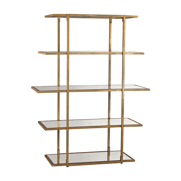 Diamond Gold Leaf Frame Shelf