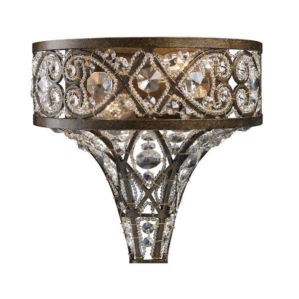 Amherst 2 Light Sconce In Antique Bronze