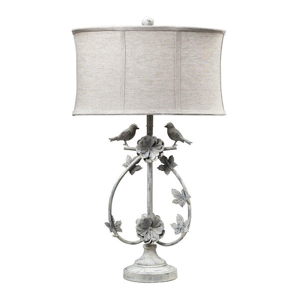 Saint Louis Heights Table Lamp in Antique White