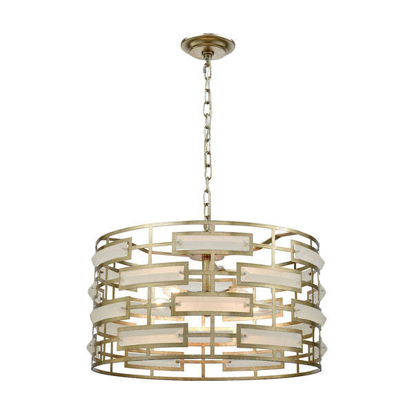 Silver Metro Crystal Pendant