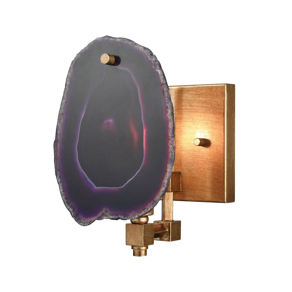 Purple Gallery Sconce