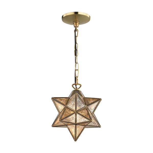 Moravian Star Pendant - Gold