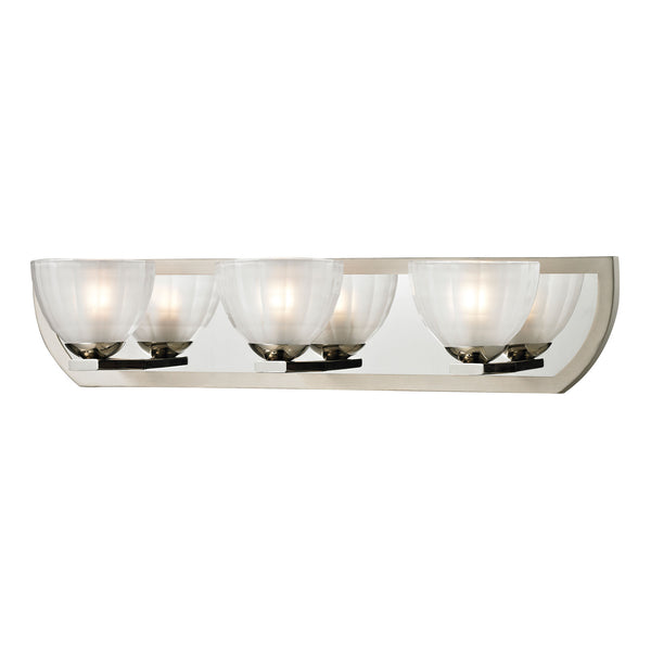 Sculptive 3 Light Vanity In Polished Chrome