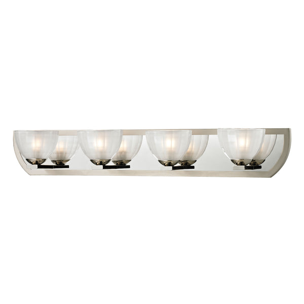 Sculptive 4 Light Vanity In Polished Chrome