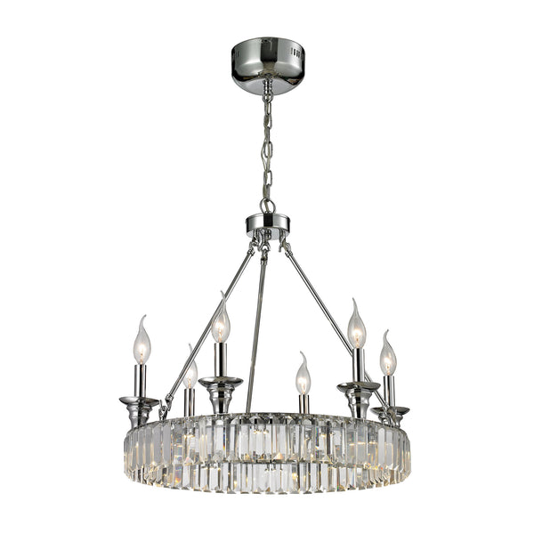 Manning 18 Light Chandelier In Polished Chrome