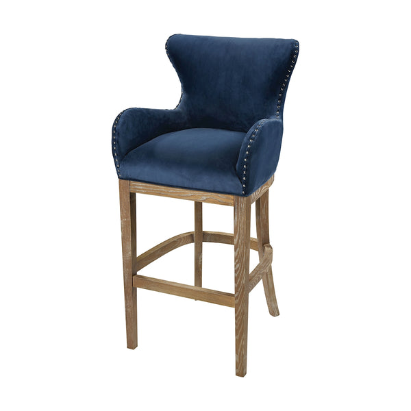 Roxie Navy Bar chair