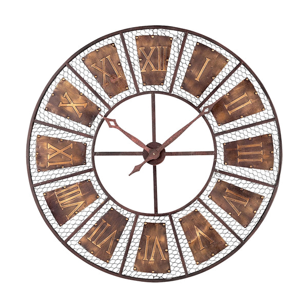 Wooden Outdoor Wall Clock