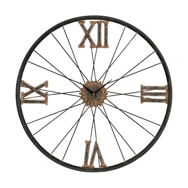 Iron Wall Clock