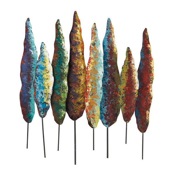 Dana Contemporary Fir Tree Wall Decor