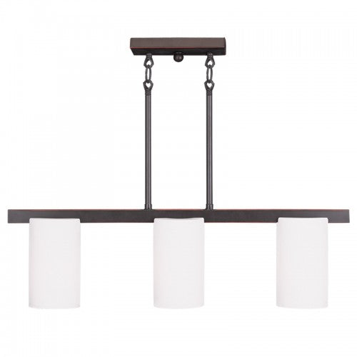 Livex Lighting Astoria 3 Light Olde Bronze Chandelier