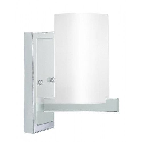 Livex Lighting Astoria 1 Light Polished Chrome Wall Sconce