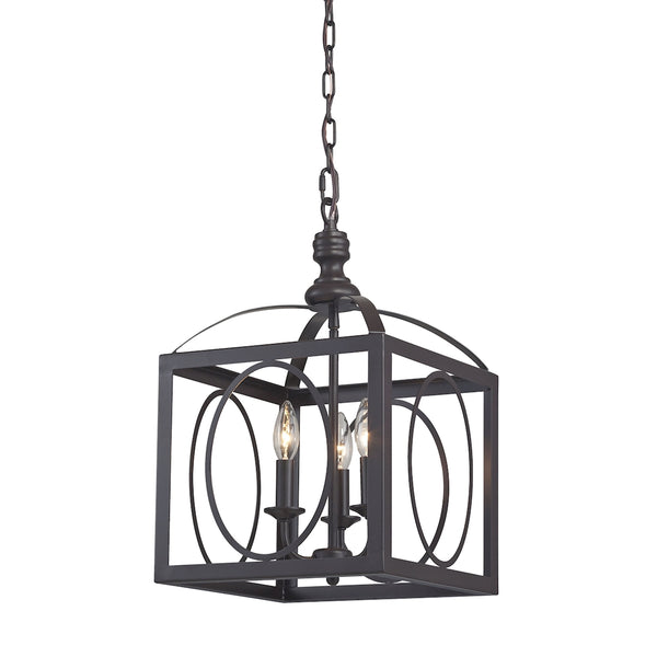 Ailsa 3 Light Ringed Cluster Lantern