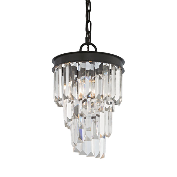Palacial 1 Light Pendant In Oil Rubbed Bronze