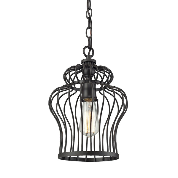 Yardley 1 Light Pendant In Oil Rubbed Bronze