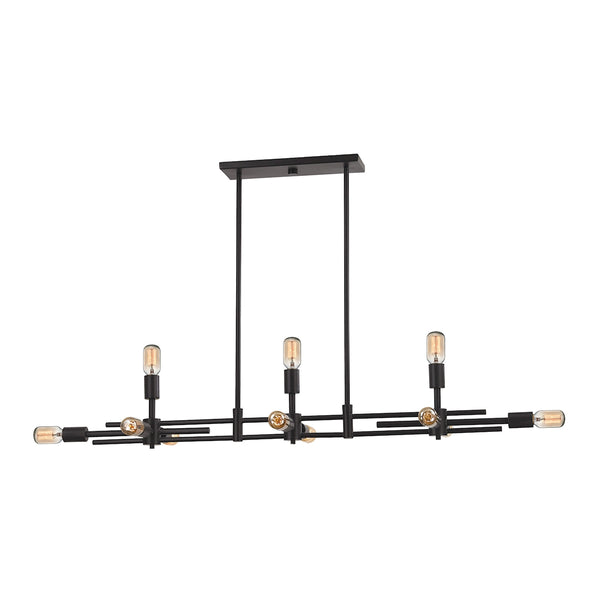 Parallax 11 Light Island In Oil Rubbed Bronze