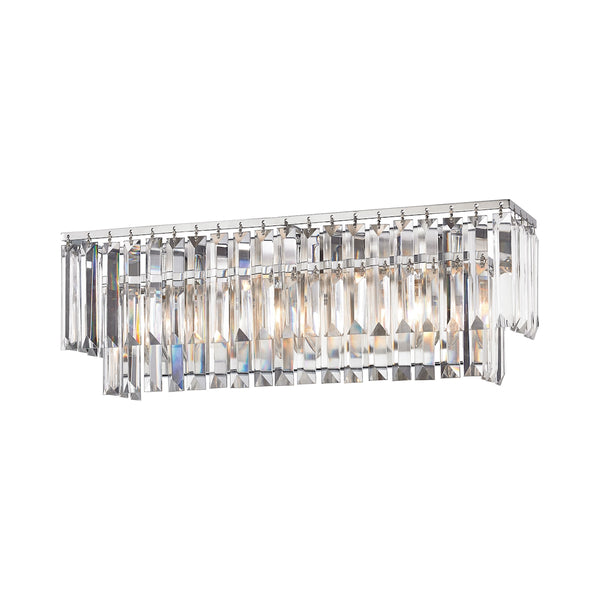 Palacial 3 Light Vanity In Polished Chrome
