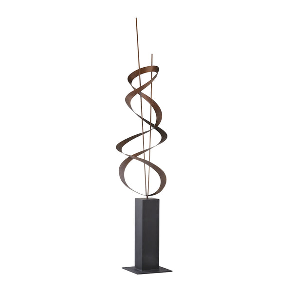 Ribbon Dance Metal Sculpture