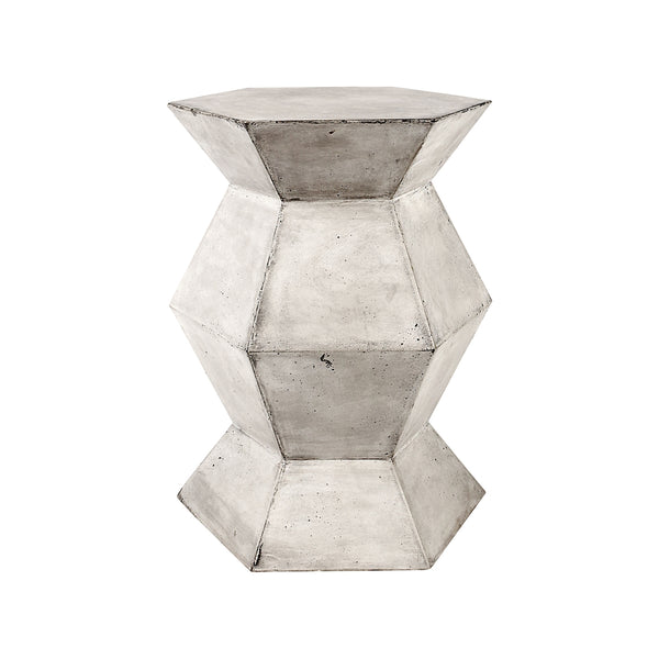 Flanery Waxed Concrete Accent Table