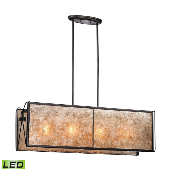 Capistrano 4 Light LED Chandelier In Oil Rubbed Bronze