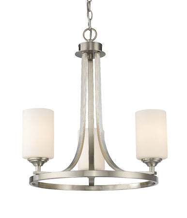 Z-Lite Bordeaux 3 Light Chandelier 435-3BN