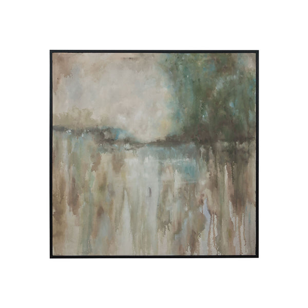 Abstract Landscape - Handpainted Art On Canvas