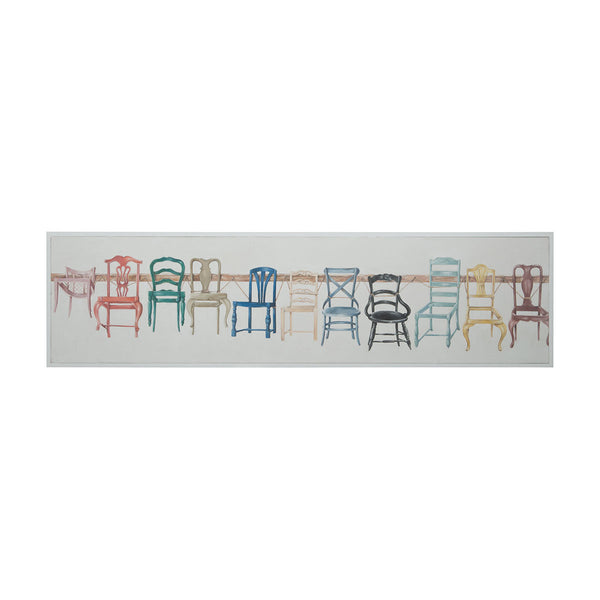 Chair Display - Handpainted Art On Canvas