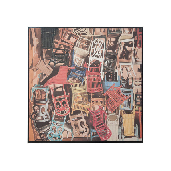 Chairs - Handpainted Art On Canvas