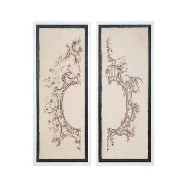 Ornamental Architectures - Handpainted Art On Canvas