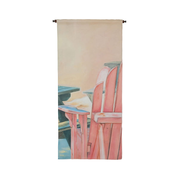 Coral Adirondack Tapestry