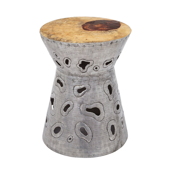 Amoeba Aluminum Stool