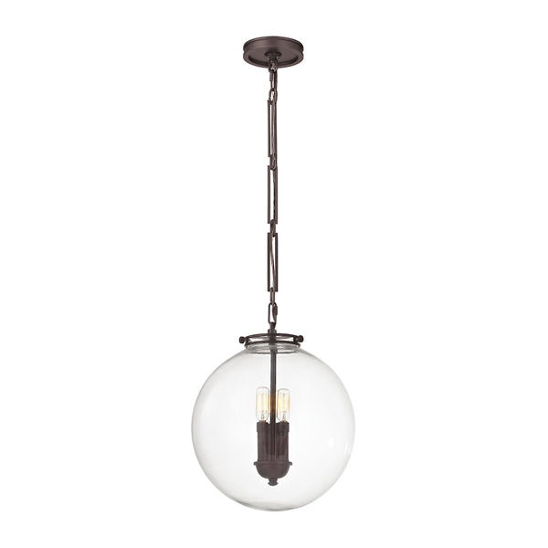 Gramercy 1 Light Pendant In Oil Rubbed Bronze