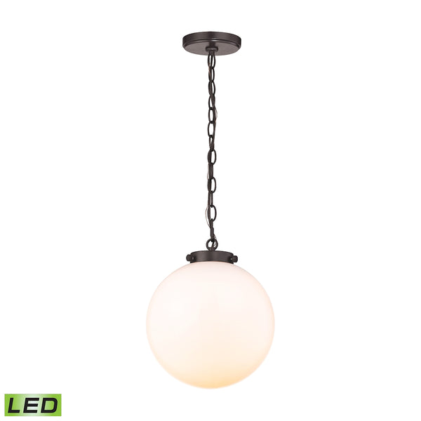 Gramercy 1 Light LED Pendant In Oil Rubbed Bronze