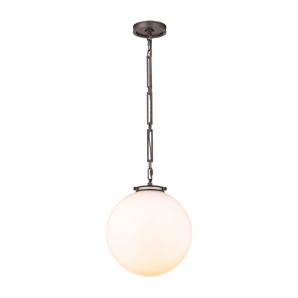Gramercy 1 Light Pendant In Oil Rubbed Bronze