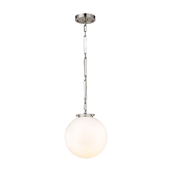Gramercy 1 Light Pendant In Polished Nickel